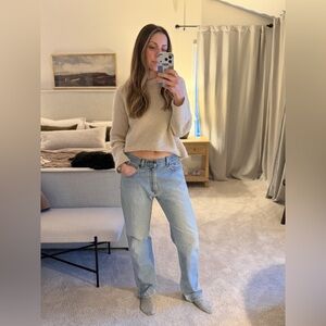 Levi’s Strauss Signature Light Wash Straight Leg Jeans 34x32